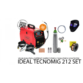 SET IDEAL TECNOMIG 212 LCD - Připoj & Svařuj